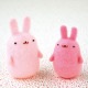 アクレーヌキット ぷにゅぷにゅマスコット ウサギ