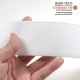 ワイドリッチゴム 巾50mm 白 (50cm単位)