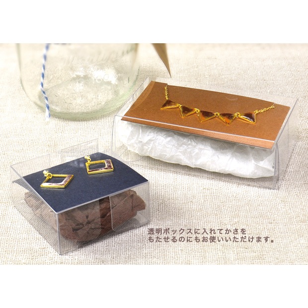 ビーズ　ディスプレイ　オリジナルワークス　カット薄紙 ブラウン