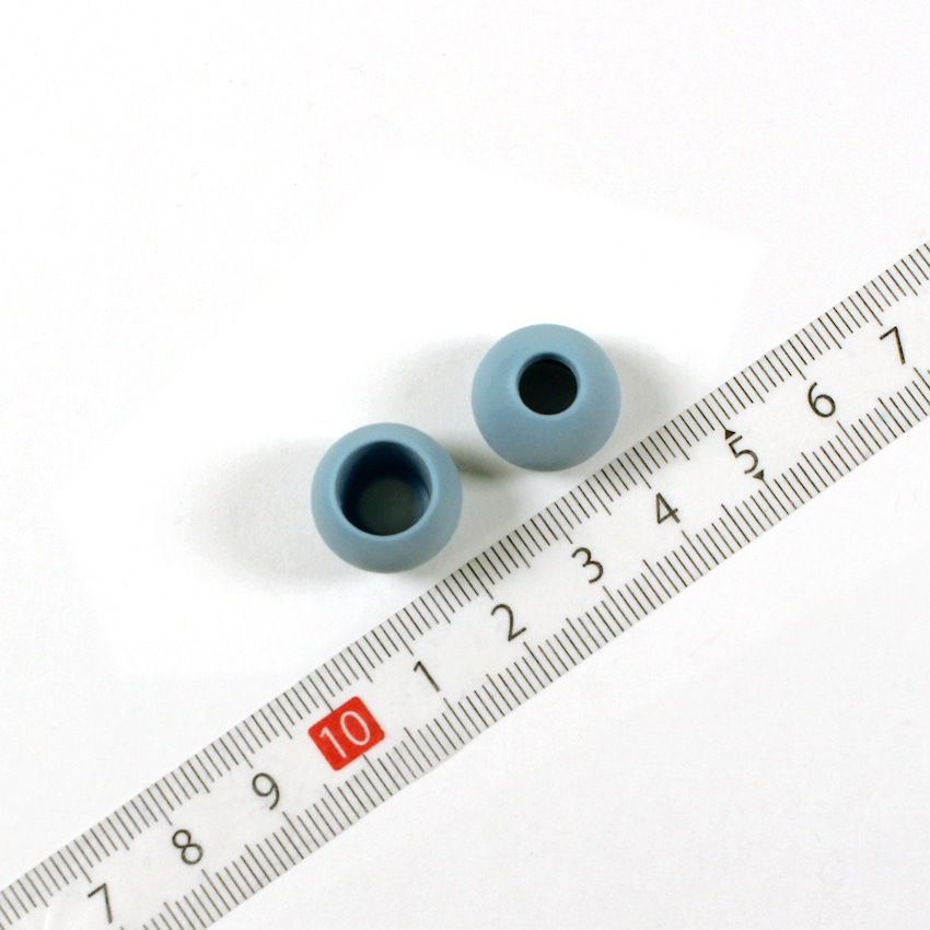 CraftCafe プラ丸カン 15mm カラーループエンド くすみカラー マット