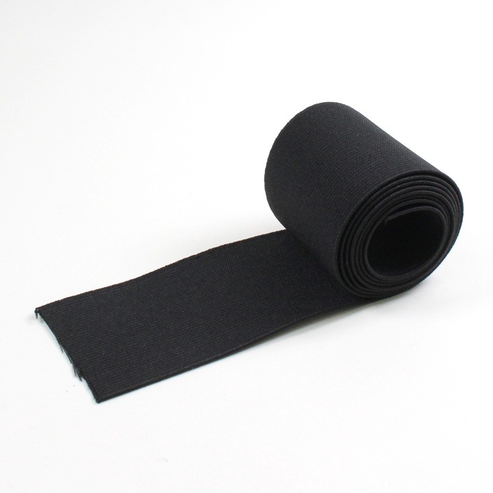 ワイドリッチゴム 巾50mm 黒 (50cm単位)