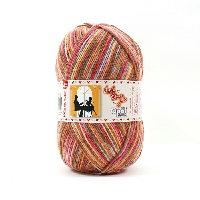 2026Best Selection【復刻版】Opal Sweet＆Spicy・LoveStory(オパール毛糸 スイートアンドスパイシー・ラブストーリー)