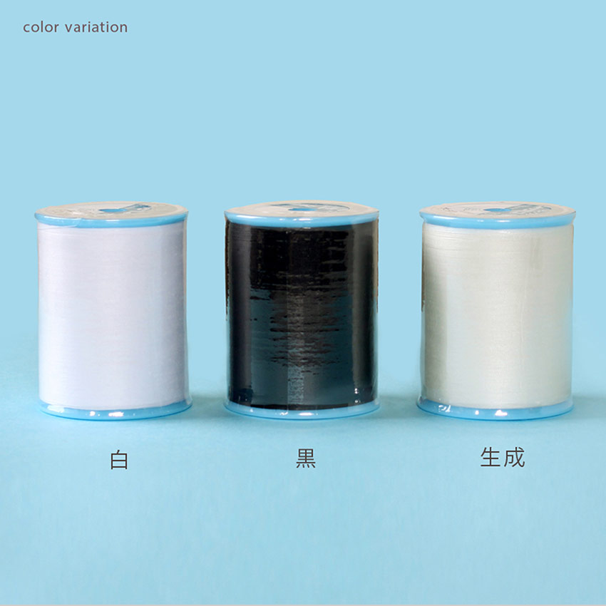 シャッペ 普通地用ミシン糸 60番 700m 白・黒・生成