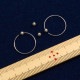 イヤリング 金具 片玉イヤリング 内径15mm