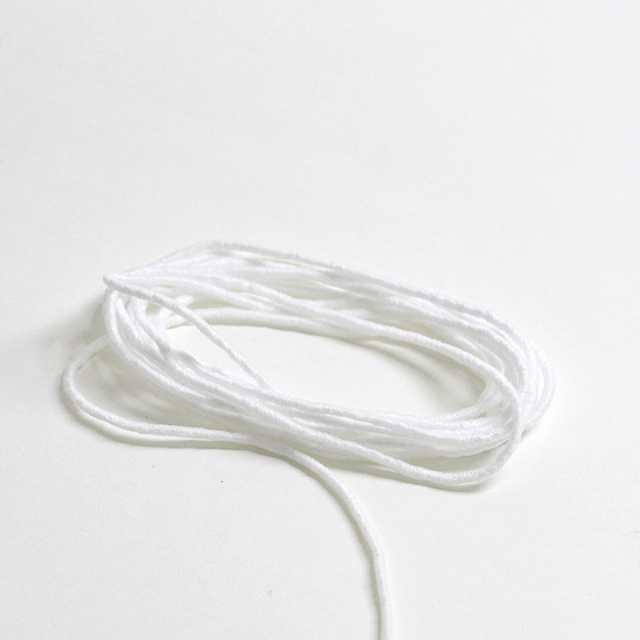 【お買い得品】カバーリングマスクゴム 巾約2mm (50cm単位)