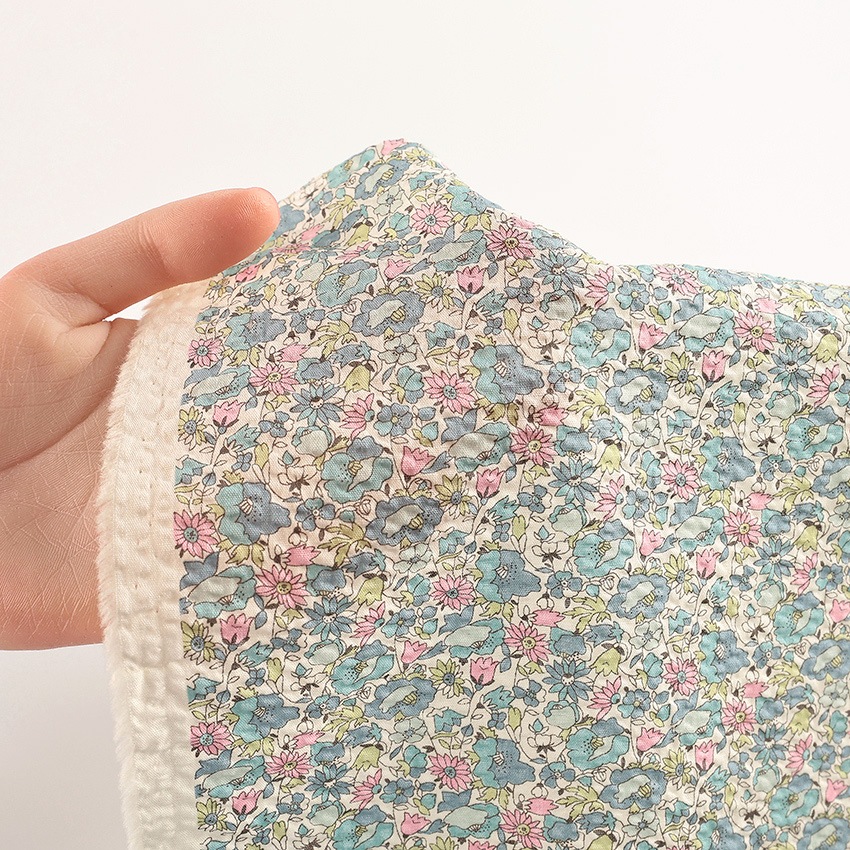 コットンこばやし 小花柄 リップル 50cm単位