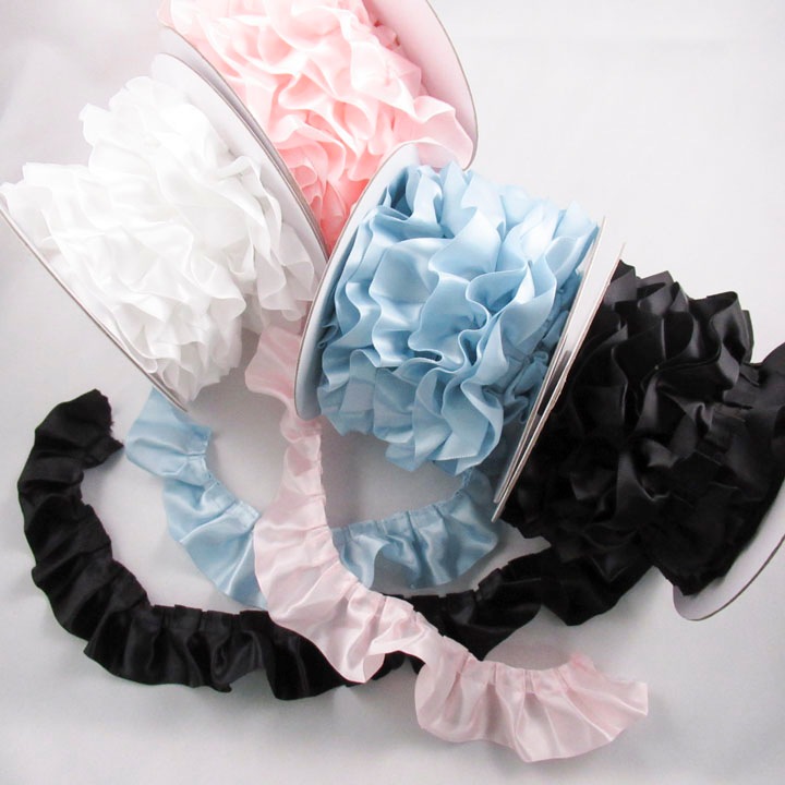 ブロックレース E-001 38mm (50cm単位) | フリル・タックレース | 手芸