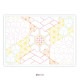オリムパス 刺し子キット ランチョンマット 晒木綿 合わせ模様