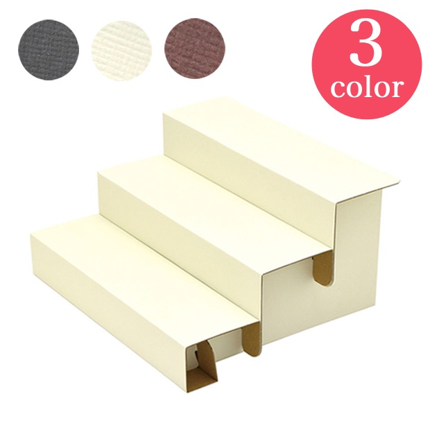 ビーズ　ディスプレイ　オリジナルワークス　3段飾り棚 組立式