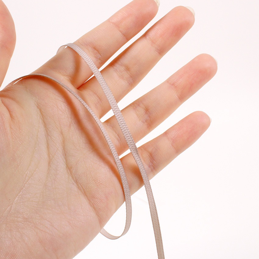 グログランリボン3mm5m巻 | リボン | 手芸用品の卸売りサイト