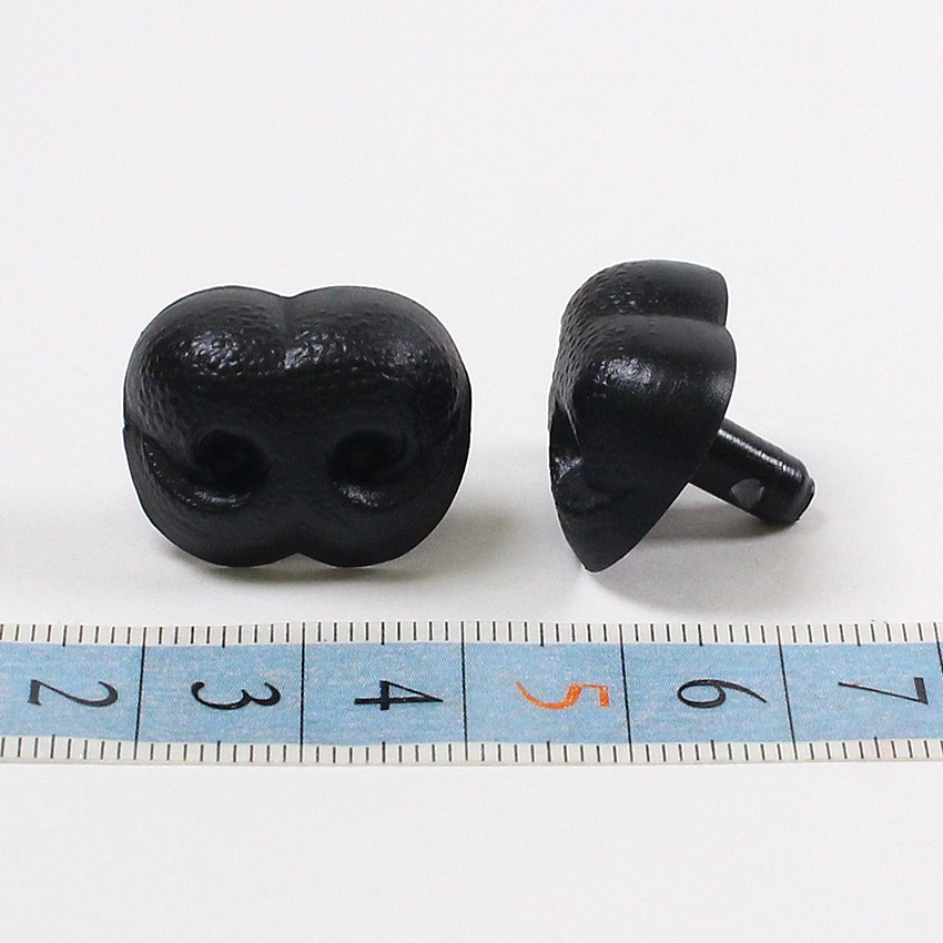 ドッグノーズ 23mm 黒 2ケ入 | さし目・さし鼻・動眼 | 手芸用品の