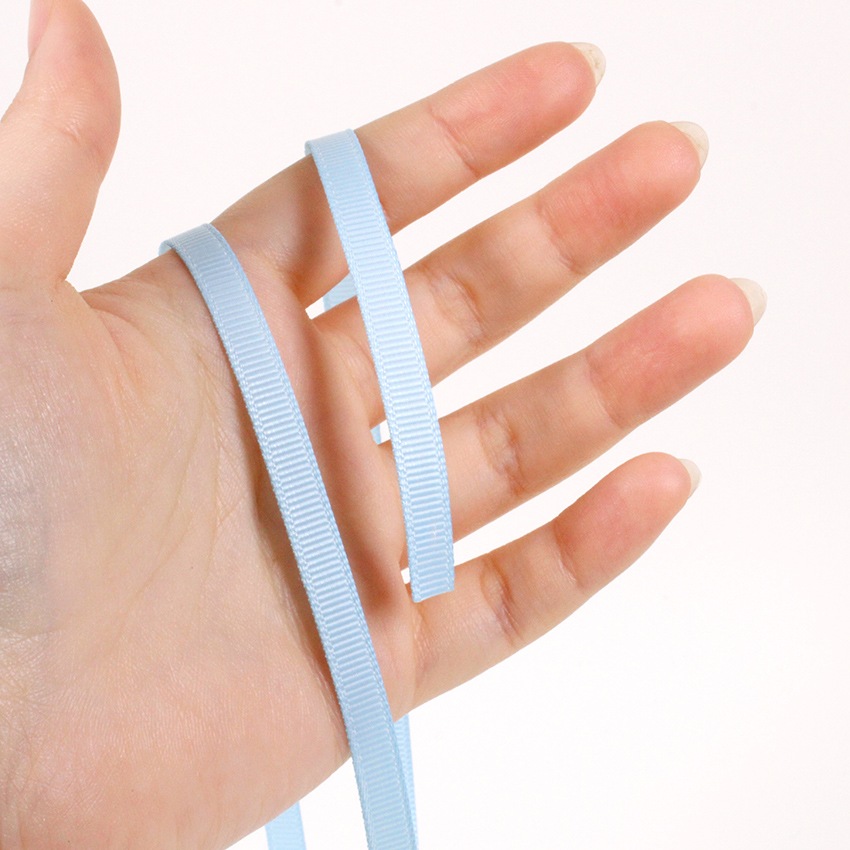 グログランリボン6mm 5m巻 | リボン | 手芸用品の卸売りサイト