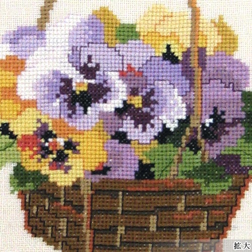アンティーク ベルギーフルーツバスケット色糸刺繍クロス ドアカーテン 幕パネル アンティーク ベルギーフルーツバスケット色糸刺繍クロス ドア
