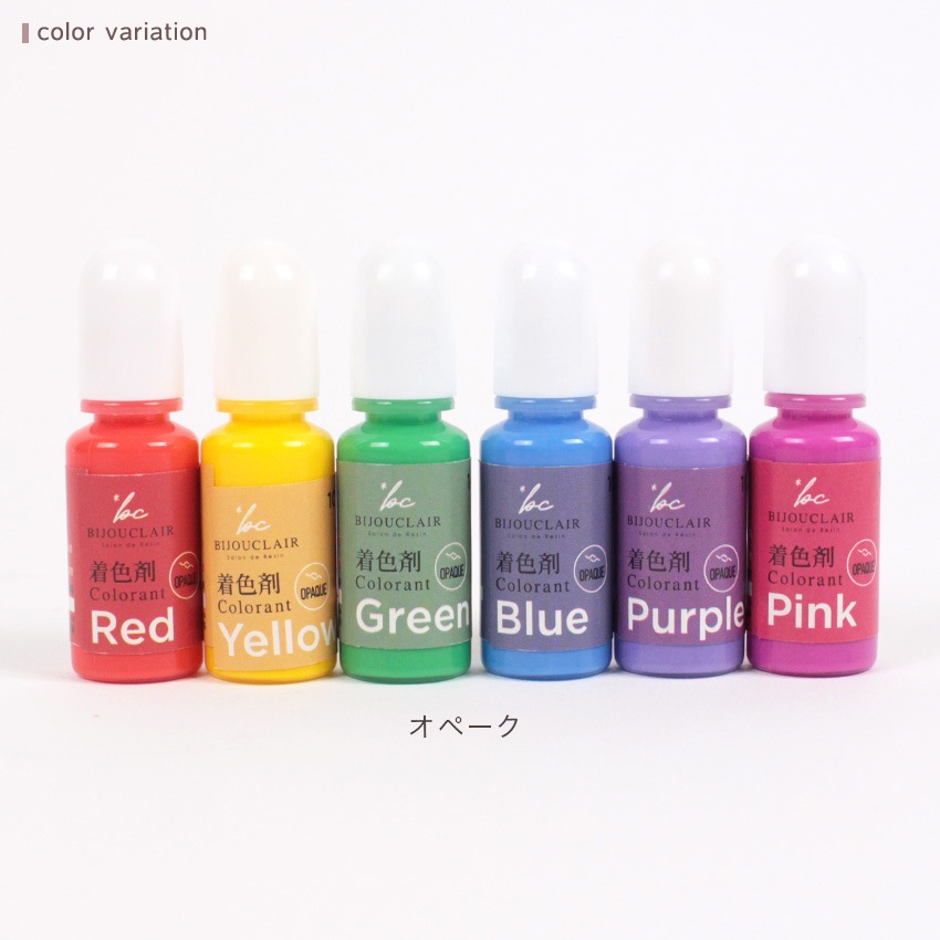 スタイリング剤 bijou ビジュクレール BIJOUCLAIR レジン 着色剤 | 着色剤・調色道具 | 手芸