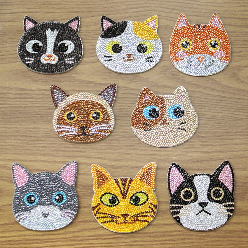 ダイヤモンドフィックス コースターキット 猫 | その他モチーフの