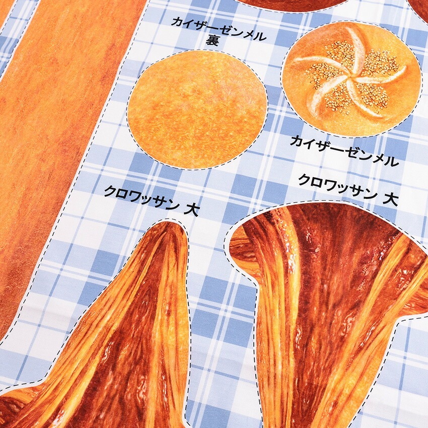 インクジェットパネル パン屋さん 108×95cm カットクロス | パネル生地