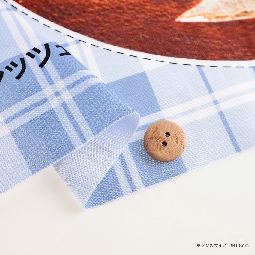 インクジェットパネル パン屋さん 108×95cm カットクロス | パネル生地