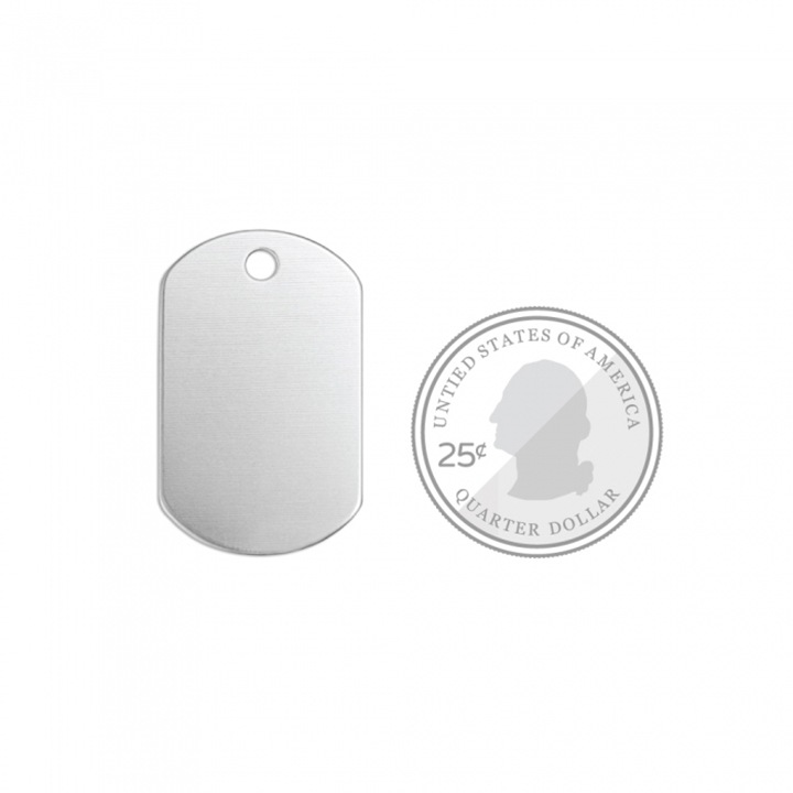 ImpressArt(インプレスアート) スタンピング ブランク ドッグタグ約32×19mm 銅 