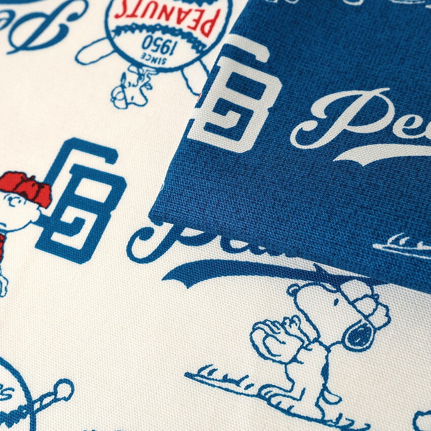 ピーナッツ スヌーピー ベースボール オックス 50cm単位