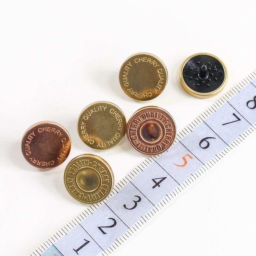 CHERRY LABEL プラスチックスナップ15mm 3組入 SMS