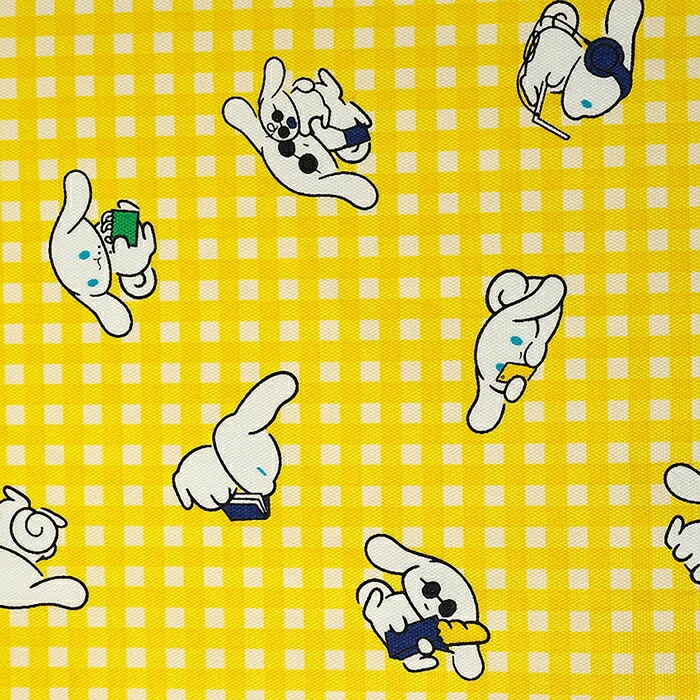 サンリオ アイシナモロール ギンガムチェック オックス 50cm単位