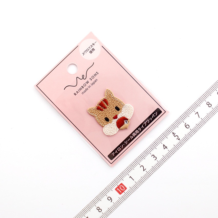 レインボーサンズワッペン 動物2 | ワッペン | 手芸用品の卸売りサイト