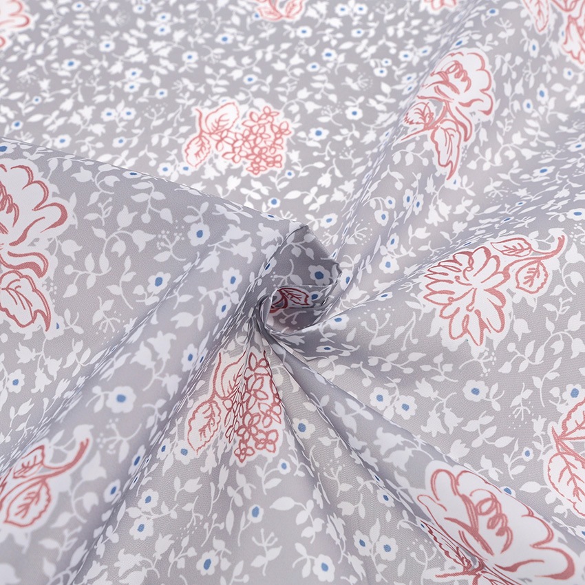 SEDUM DESIGN Happy floret ポリエステルプリント 1m カットクロス
