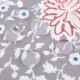 SEDUM DESIGN Happy floret ポリエステルプリント 1m カットクロス