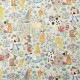 V&A Fabric Collection アリスの冒険 綿麻キャンバス 50cm単位