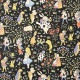 V&A Fabric Collection アリスの冒険 綿麻キャンバス 50cm単位