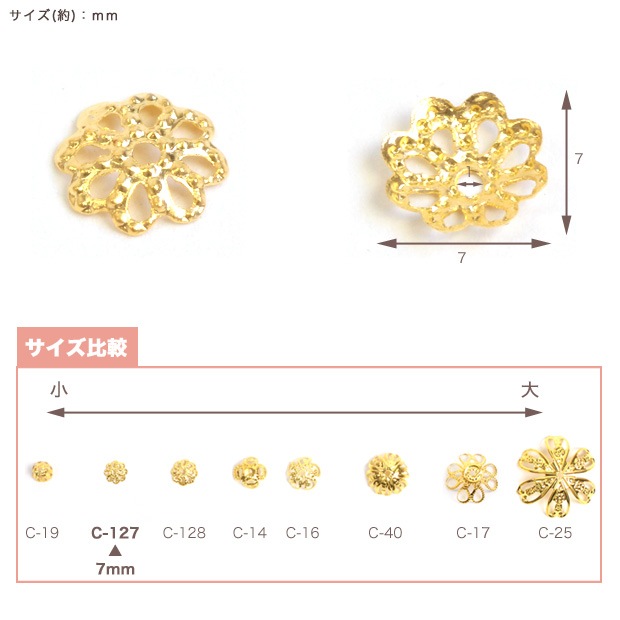 座金 0.7cm 10ヶ入 