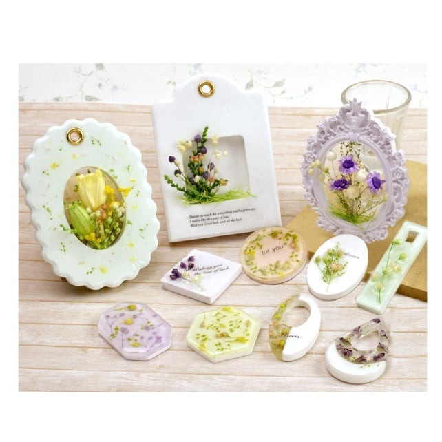 アロマクラフト 石膏10g シリコンセット 六角形 ACS-2002 