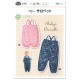 型紙 フィットパターンサン ベビーサロペット 4788