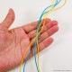 カラーゴム 丸ゴムS 直径1.3mm 全19色 (50cm単位)