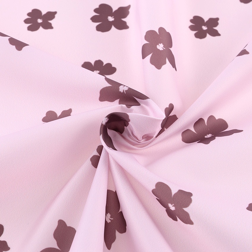 SMALL TREAT monotoneflower ポリエステルタフタ 1m カットクロス