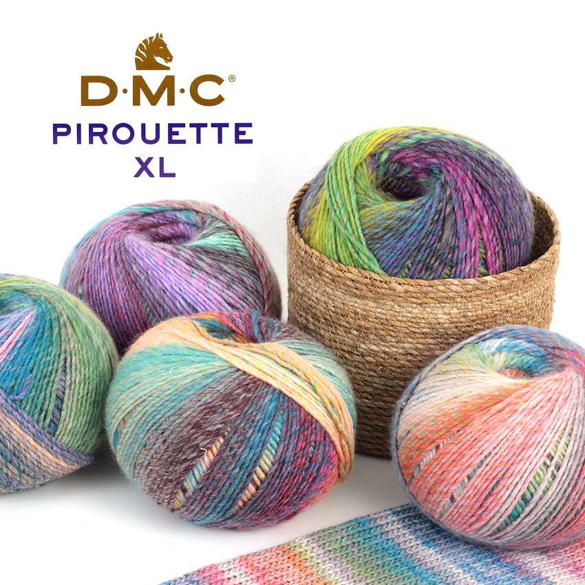 DMC PIROUETTE XL (ピルエットXL)200g玉 | その他秋冬用手編み糸