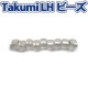 ビーズ　グラスビーズ　TakumiLHビーズ 丸小 21F 銀メッキ(つや消し)/シルバー