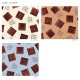 チロルチョコ 総柄 オックス 1m カットクロス