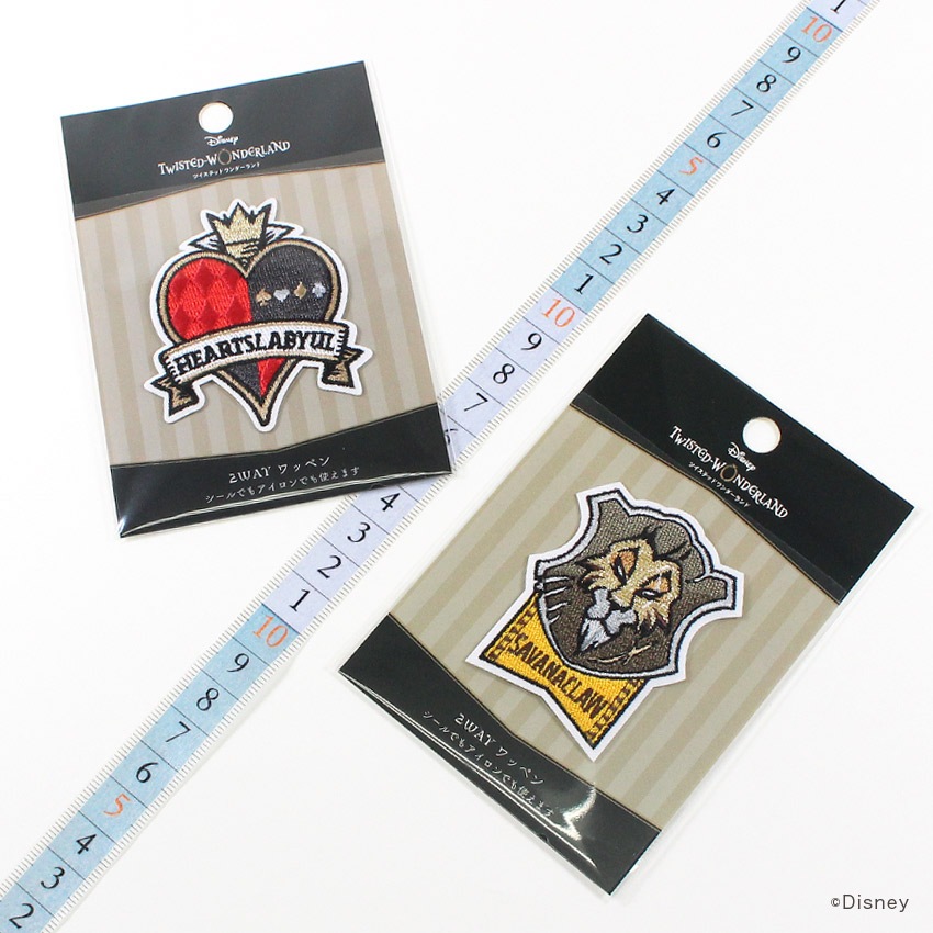 【お買い得品】ツイステッドワンダーランド 2WAYワッペン