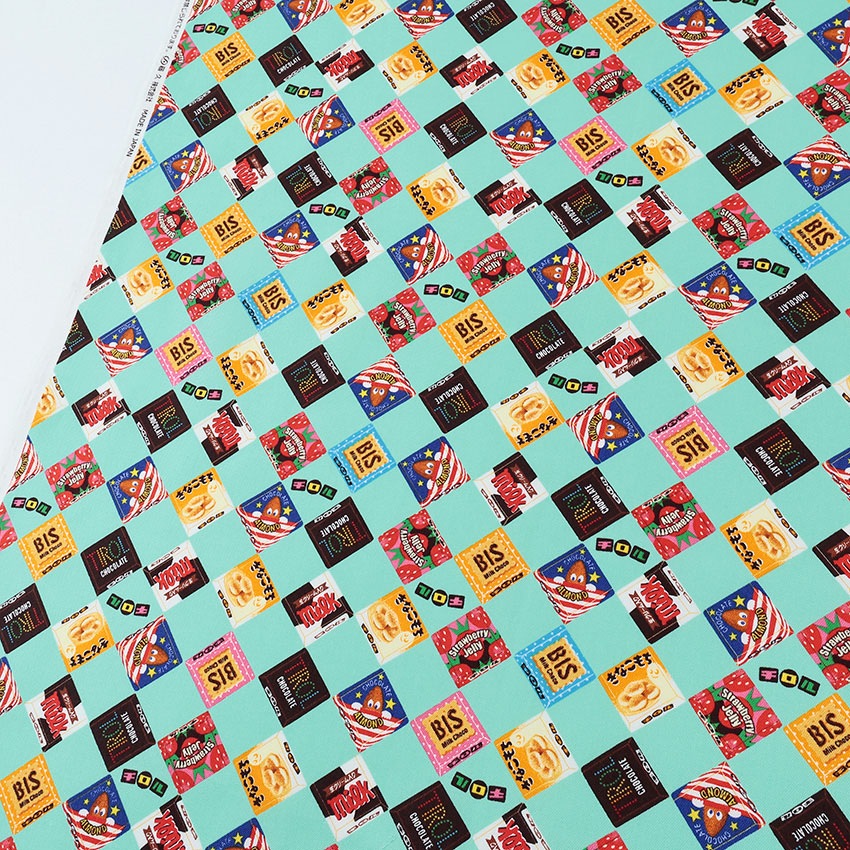 チロルチョコ パッケージ オックス 1m カットクロス | オックス | 手芸