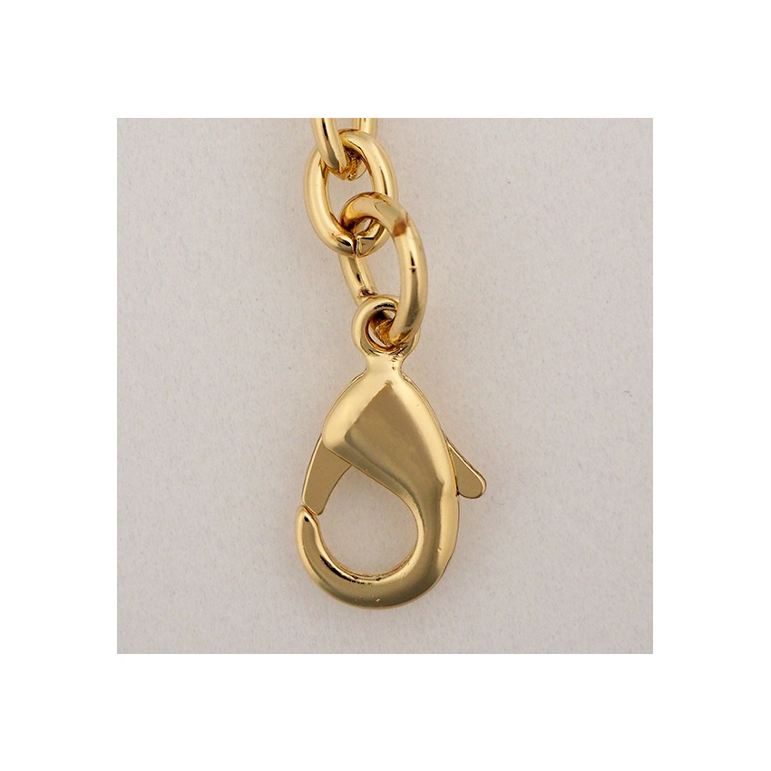 バッグマイスター チェーンストラップ 小豆チェーン ゴールド 40cm 両ナスカン付き