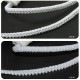 【 大容量 】 反射モールマスクゴム 巾3mm 白 100M巻