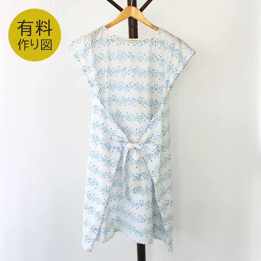 作り図 2wayリボンワンピース
