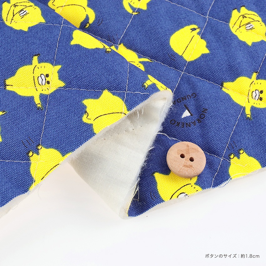 ノラネコぐんだん  ノラネコたいそう オックスキルト 50cm カットクロス