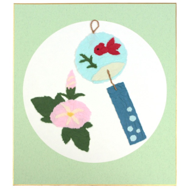 ちぎり絵 大色紙 風鈴 | 和手芸 | 手芸用品の卸売りサイト「クラフト