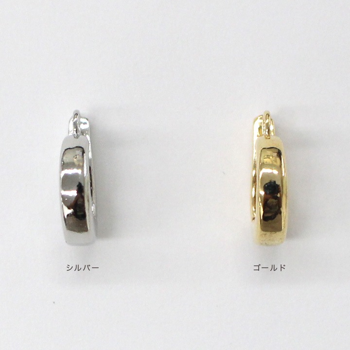 CraftCafe クリッカー甲丸 約11×8×3mm 1ヶ ゴールド・シルバー
