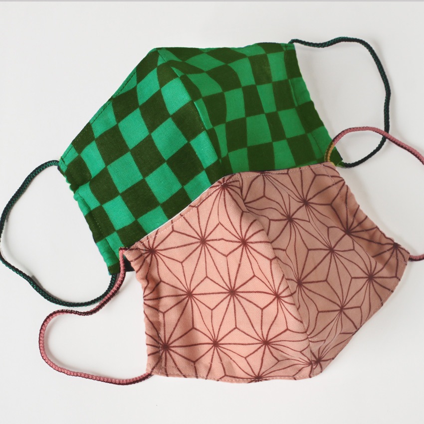 【お買い得品】和柄モールマスクゴム 幅3mm×3m