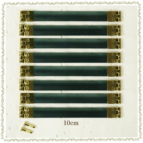 バネ口金 10cm ゴールド8ヶ入