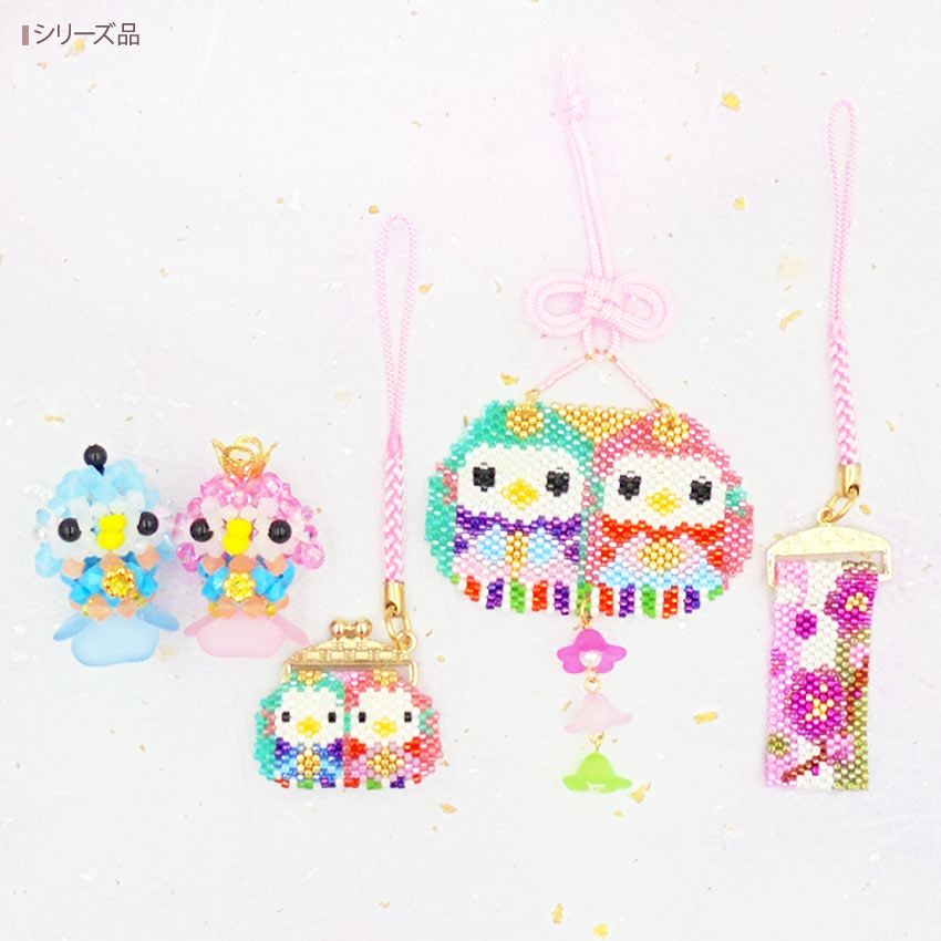 京・西陣柄根付け桃の節句 PB-190