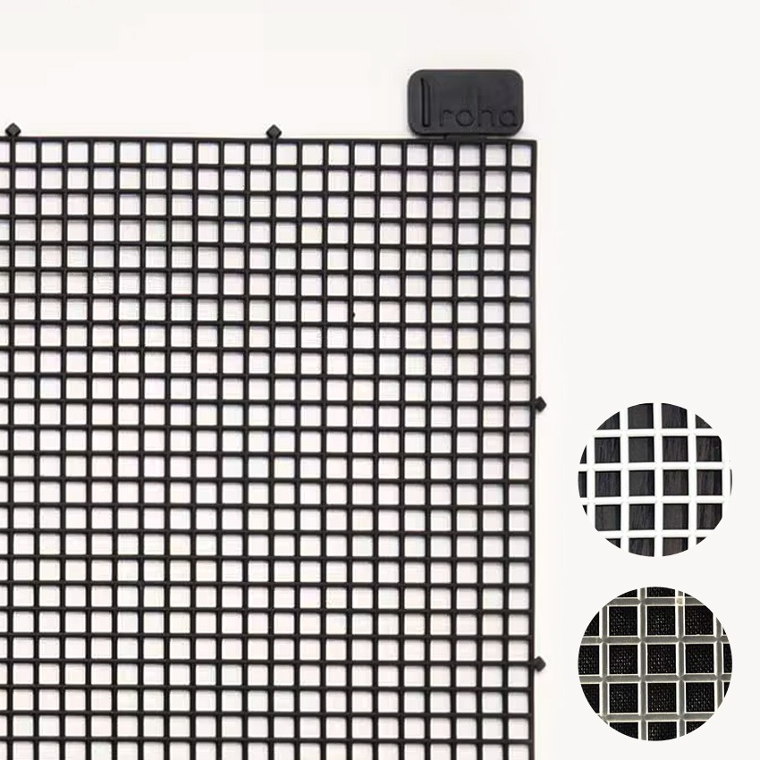 イロハネット(ハワイアンネット) ブラック/透明/アイボリー